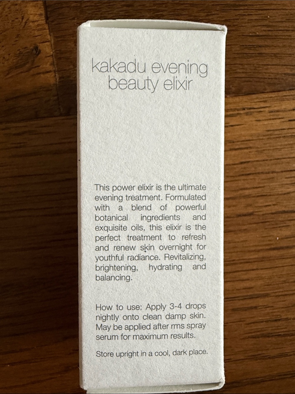 RMS Beauty Kakadu Evening Beauty Elixir - brand new - Picture 4 of 4